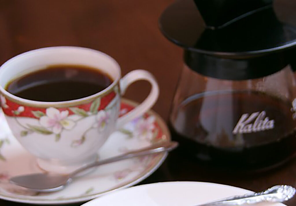 会社情報バナーのコーヒーイメージ画像